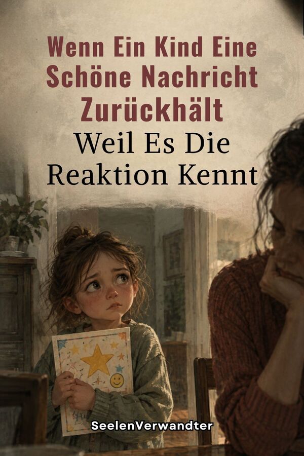 Wenn Ein Kind Eine Schöne Nachricht Zurückhält, Weil Es Die Reaktion Kennt(1)