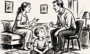 Wenn Kinder versuchen, zwischen Mutter und Vater Frieden zu halten Wenn Kinder versuchen, zwischen Mutter und Vater Frieden zu halten