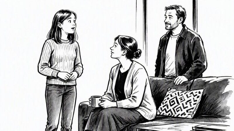 Wenn Mutter und Vater plötzlich nicht mehr unfehlbar wirken