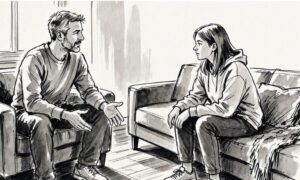 Wenn der Vater endlich fragt – und die Tochter wirklich ausreden lässt Wenn der Vater endlich fragt – und die Tochter wirklich ausreden lässt