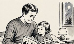 Wenn die Tochter dem Vater etwas zeigt – und es wieder weglegt Wenn die Tochter dem Vater etwas zeigt – und es wieder weglegt