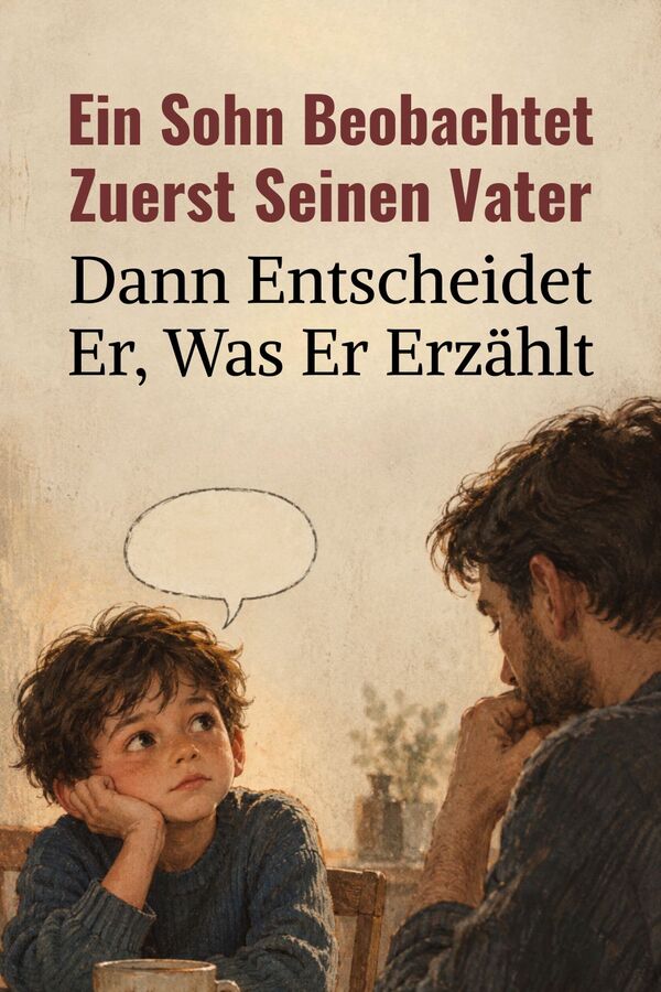Ein Sohn Beobachtet Zuerst Seinen Vater – Dann Entscheidet Er, Was Er Erzählt(1)