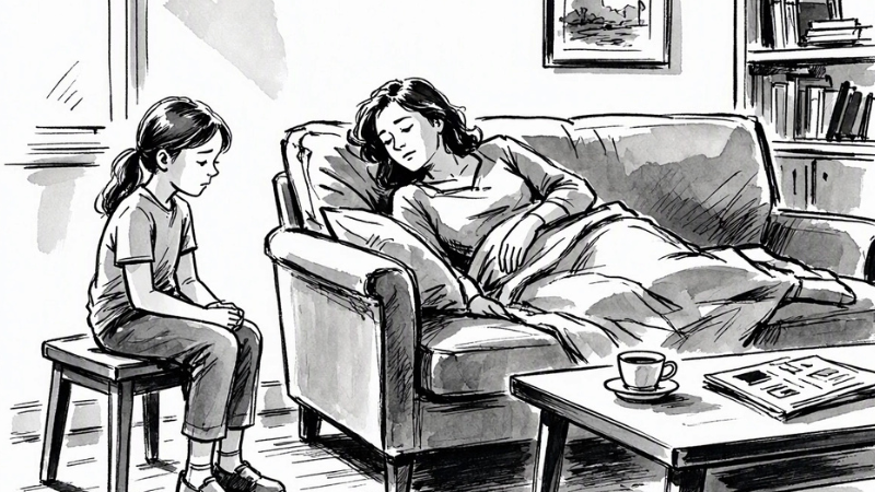 Mama mit Depression 5 Dinge, die Kinder in dieser Zeit brauchen