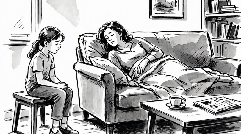 Mama mit Depression 5 Dinge, die Kinder in dieser Zeit brauchen