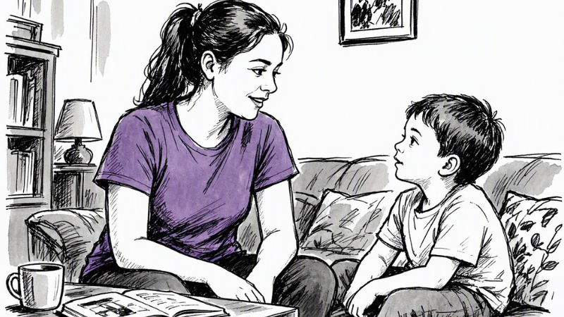 Mutter und Sohn Was ein Junge von seiner Mutter über Gefühle lernt